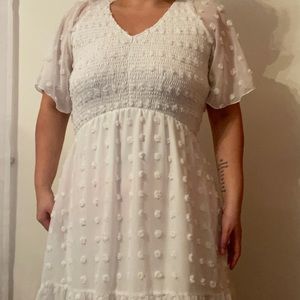 White Dress 2XL